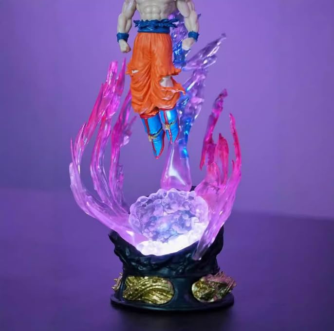 Anime Figura Estatua, 25CM Figuras, Figura de Acción, Acción Super Figura, Super Saiyajin Figuras - Figura Coleccionable Ideal para los fanaticos del Anime Juguetes Regalo de Cumpleaños