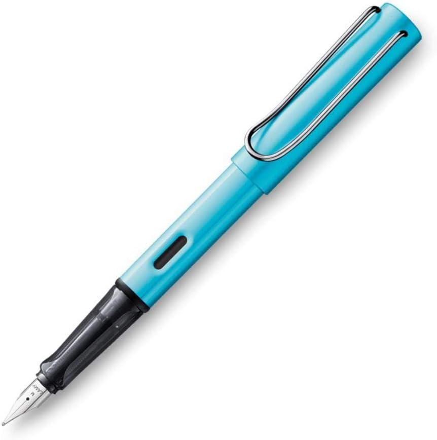 Lamy Al-star Pacific Füllhalter – Blaues Sondermodell, EF-Feder, Mit T10 Patrone