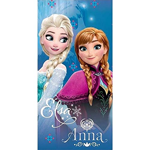La Reine des Neiges Serviette de plage - Drap de bain - Frozen Disney Elsa Anna