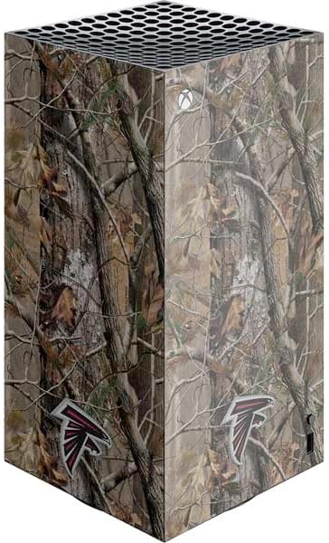 Skinit Decal Gaming Skin Compatible with Xbox Series X Digital Edition Console - Officially Licensed NFL Atlanta Falcons Realtree AP Camo Design
