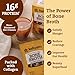 Dr. Kellyann Bone Broth Collagen Powder Packets (7 Servings) – 16g Protein, Grass-Fed Hydrolyzed Collagen, Keto & Paleo-Friendly