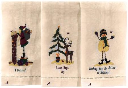 Ritz 3 Pc Boxed Guest Towel Set-"Heartfelt Friends"