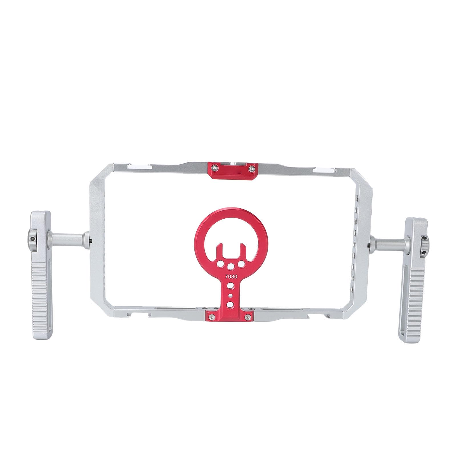 GOWENIC Magnetyczny Zestaw do Mocowania Wideo do Telefonu Ergonomiczny Ręczny Stabilizator Płynnego Filmowania za pomocą Telefonów z Systemem IOS 12 13 14 15 16 17 Aluminium 2 Jednostki