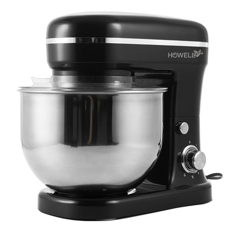 HOWELL Impastatrice Planetaria 1200 watt con ciotola 5 litri (nero)