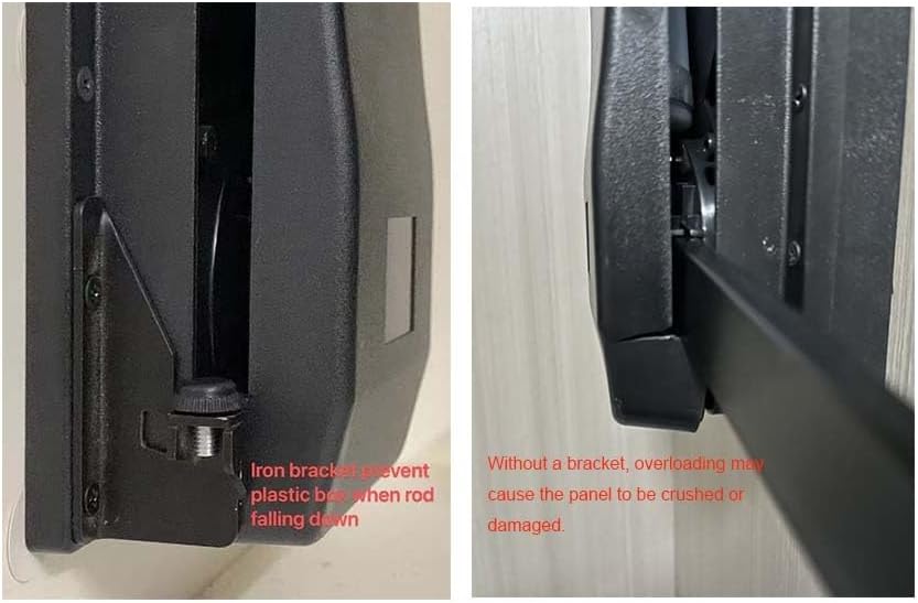 brand Wardrobe lift clothes rack,Pull Down Closet Rod for Hanging Clothes, Retractable Wardrobe Hanger for Cabinet, Aluminium alloy Tubing with Plastic Housing (BLACK, MEDIUM:66-89CM/26-35IN)