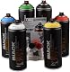 Montana Sprühdosen Set Black für Graffiti und Street Art