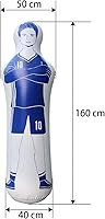 Vista 4 de Inflatable Soccer Dummy Goalkeepr Air Mannequin Free Kick Wall Goalkeeper Defender Training