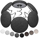 AHAILUOO Linen Fabric-Covered...