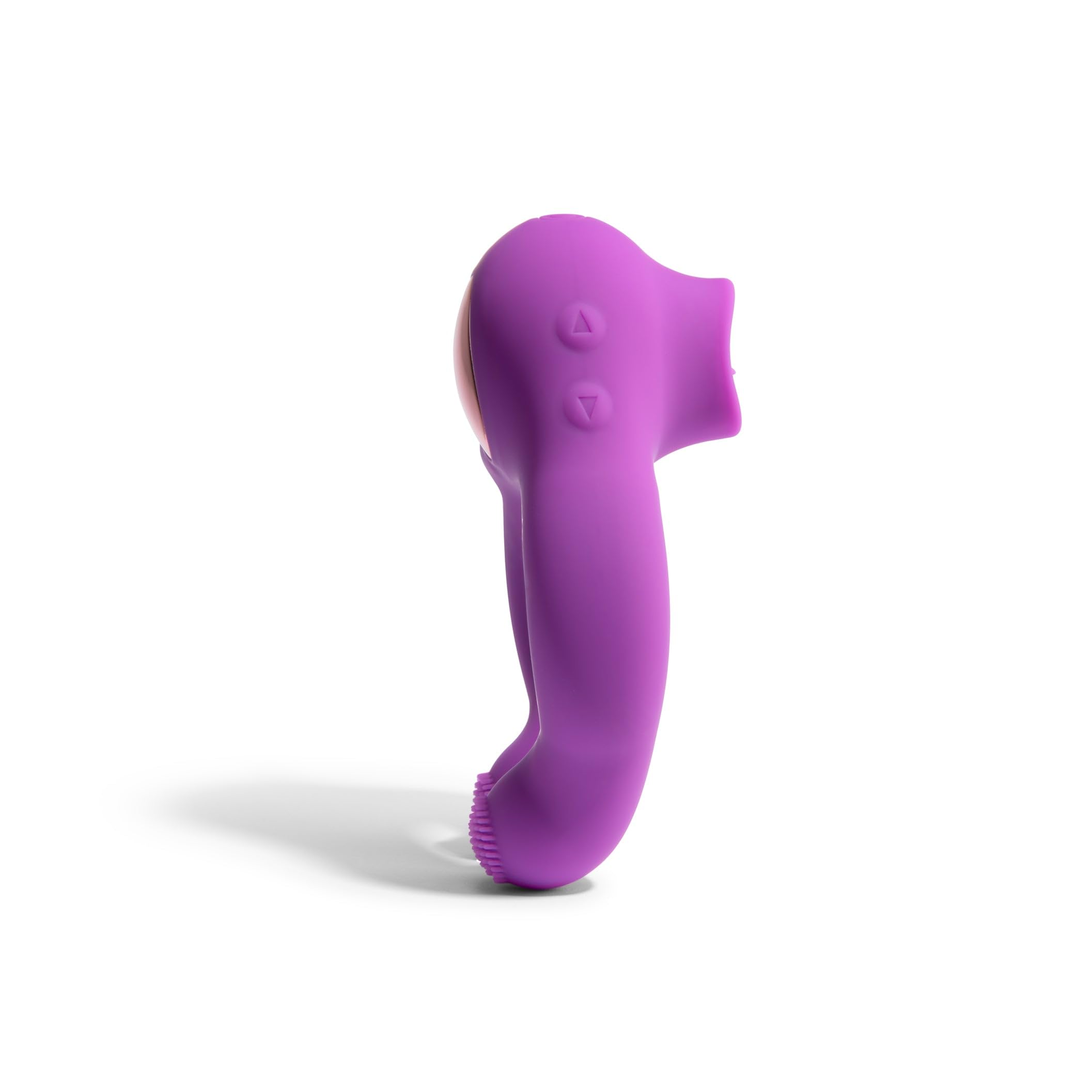 Platanomelón - Vibrador para Parejas con 9 Patrones de Vibración y Control Remoto, Juguete Erótico Sumergible y Recargable - Fenda Lila
