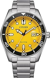 Citizen Herren Analog Quarz Uhr mit Edelstahl Armband AW1760-81Z