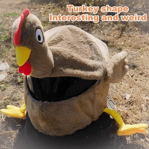 Housse de casque en peluche turque pour protection intégrale de moto - 6