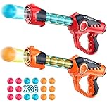 VINTOP Shooting Game Toy for Age 6, 7, 8, 9, 10+ Years Old Kids, Girls, Boys - Foam Ball Popper Air Guns & 36 Bullet Balls, Sniper Kids Gun Indoor Outdoor Yard Games, Xmas Gift Idea 6-12+ (Q7702)