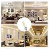 YBTOP E14 LED Light Bulb, 4W (40w Equivalent), Warm White 2700K, 420 Lumen, SES Small Edison Screw Bulbs, Non-Dimmable, 5-Pack - Image 7