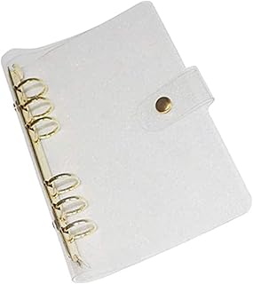 MAGICLULU Capa Transparente Para Fichário A6 Apenas Capa Pvc A6 Inserções De Fichário A6 Mangas Protetoras De Fichário Saco De Folhas Soltas Capa De Fichário Transparente Caderno Fichário