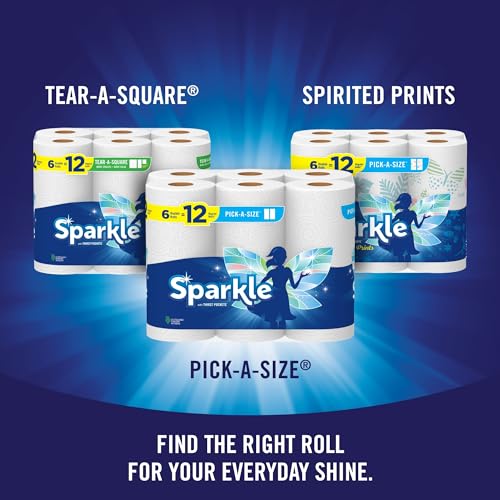 Sparkle® Pick-A-Size® Paper Towels, 8 Double Rolls = 16 Regular Rolls - 8