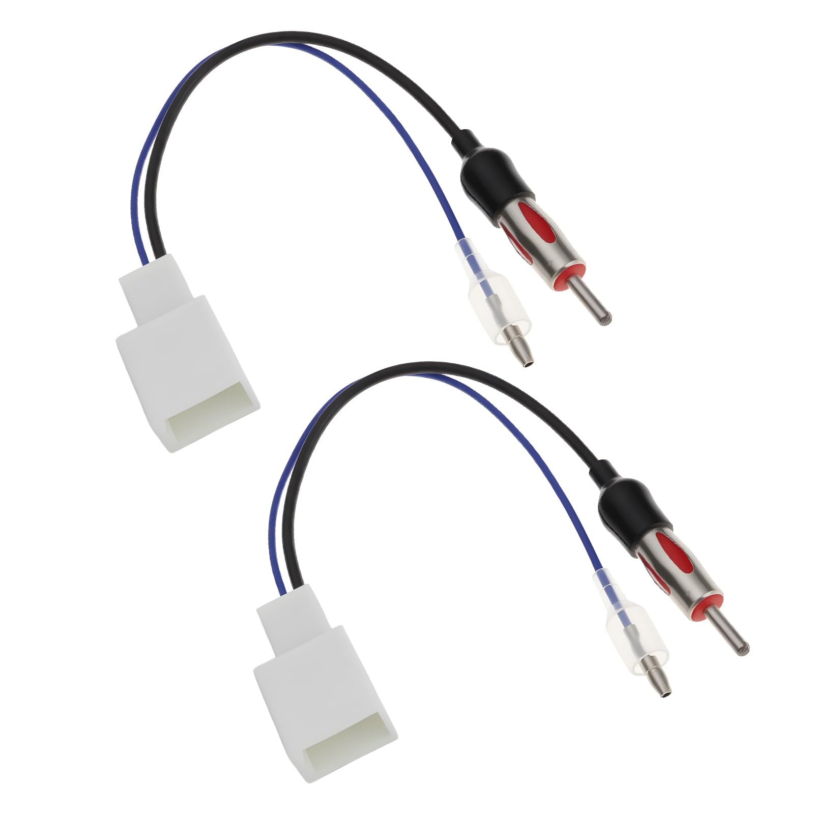 Divono 4 Pièces Adaptateur Antenne Autoradio,Antenne Voiture,Antenne