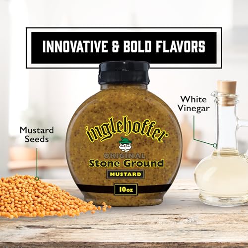 Image of Inglehoffer Original Stone Ground Mustard, 10 oz Squeeze Bottle