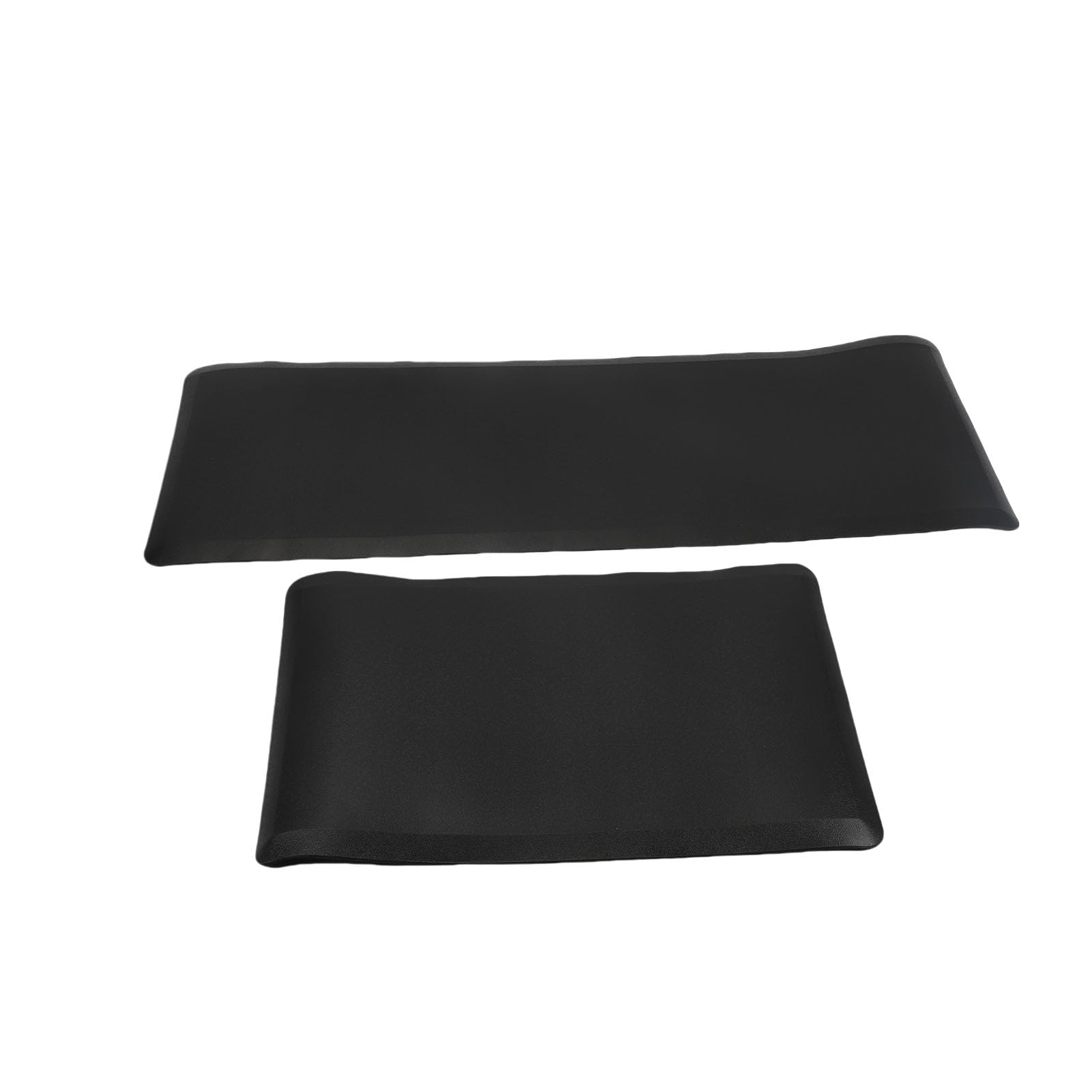 Tapis Anti-Fatigue en PVC Haute Résistance, Tapis de Cuisine Antidérapant et Imperméable, de Bureau Debout avec Bords Biseautés, Idéal pour Le Bureau, la Maison et la Buanderie (Type 2