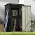 Patiowell 3 x 3 FT Outdoor Storage Shed,Small Garden Tool Storage Shed with Sloping Roof and Single Lockable Door, Outdoor Shed for Backyard Garden Patio Lawn