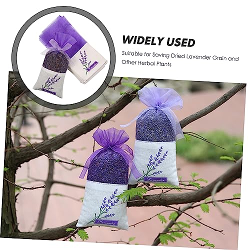 30 bolsas aromáticas de lavanda color lila miniatura 5
