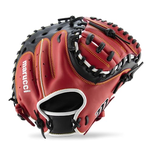 MARUCCI Caddo Series V2 Guante de béisbol, 31 cm, tela sólida, tiro a mano derecha