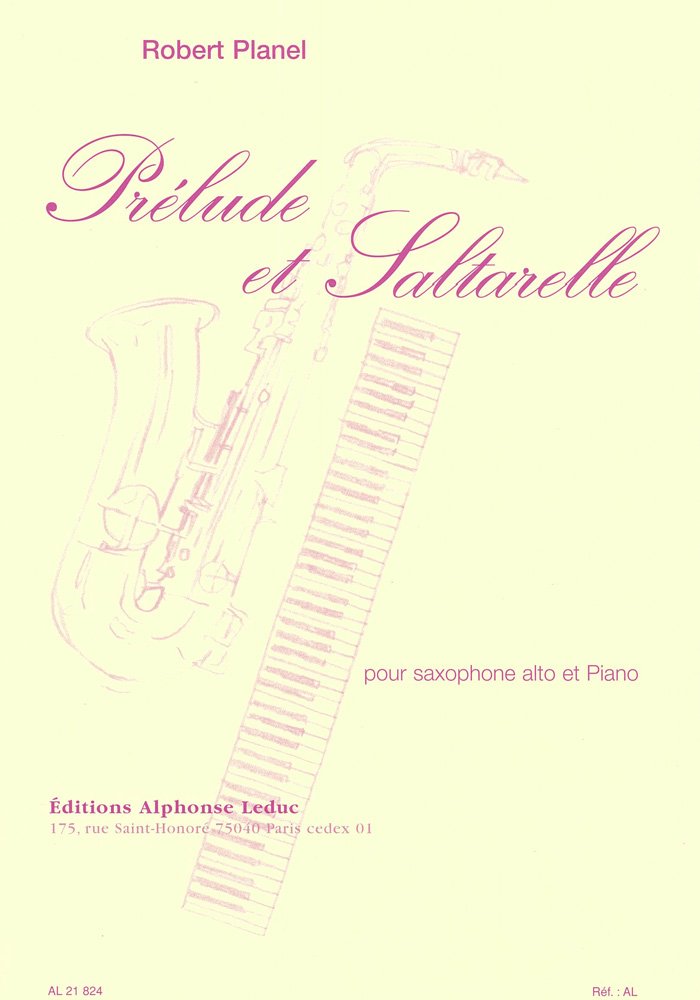 PRELUDE ET SALTARELLE SAXOPHONE MIB ET PIANO