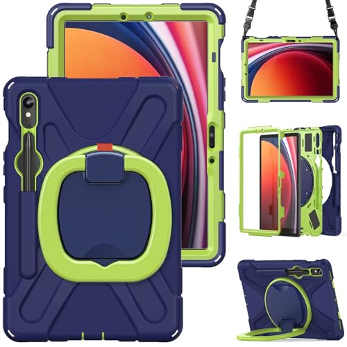Funda Galaxy Tab S10 Lite 2025 con soporte 360 grados y correa resistente