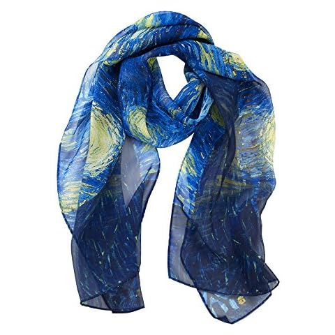 Galleria Enterprises Van Gogh Starry Night Scarf Cover