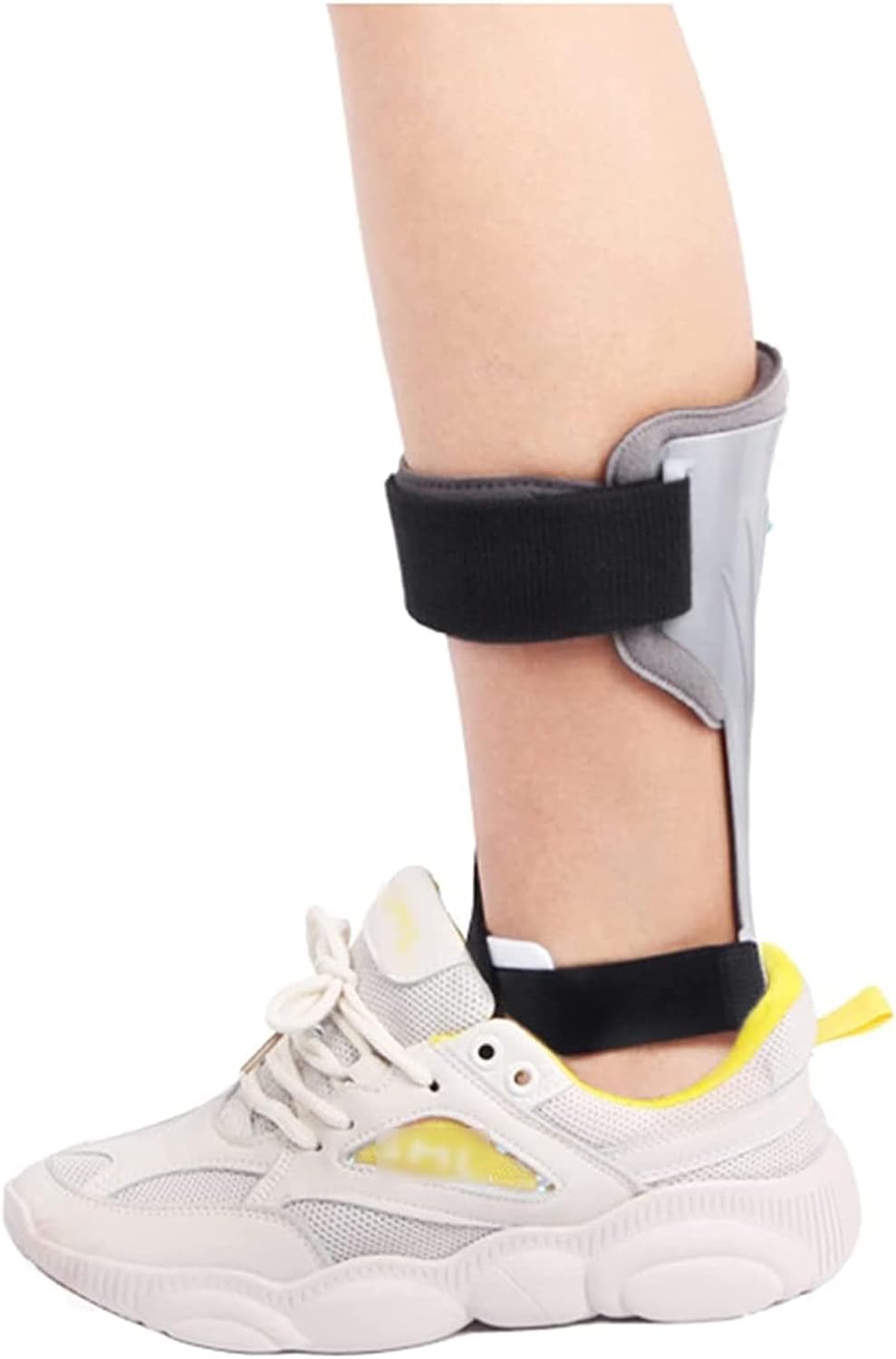 Soporte mejorado para ortesis de tobillo y pie, férula de soporte para pie caído, para fascitis plantar y tendinitis de Aquiles, para mejorar la marcha al caminar, aliviar el dolor y aliviar la