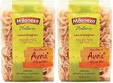 Milaneza Farfalle Avena Pasta, 500 G (Paquete de 2)