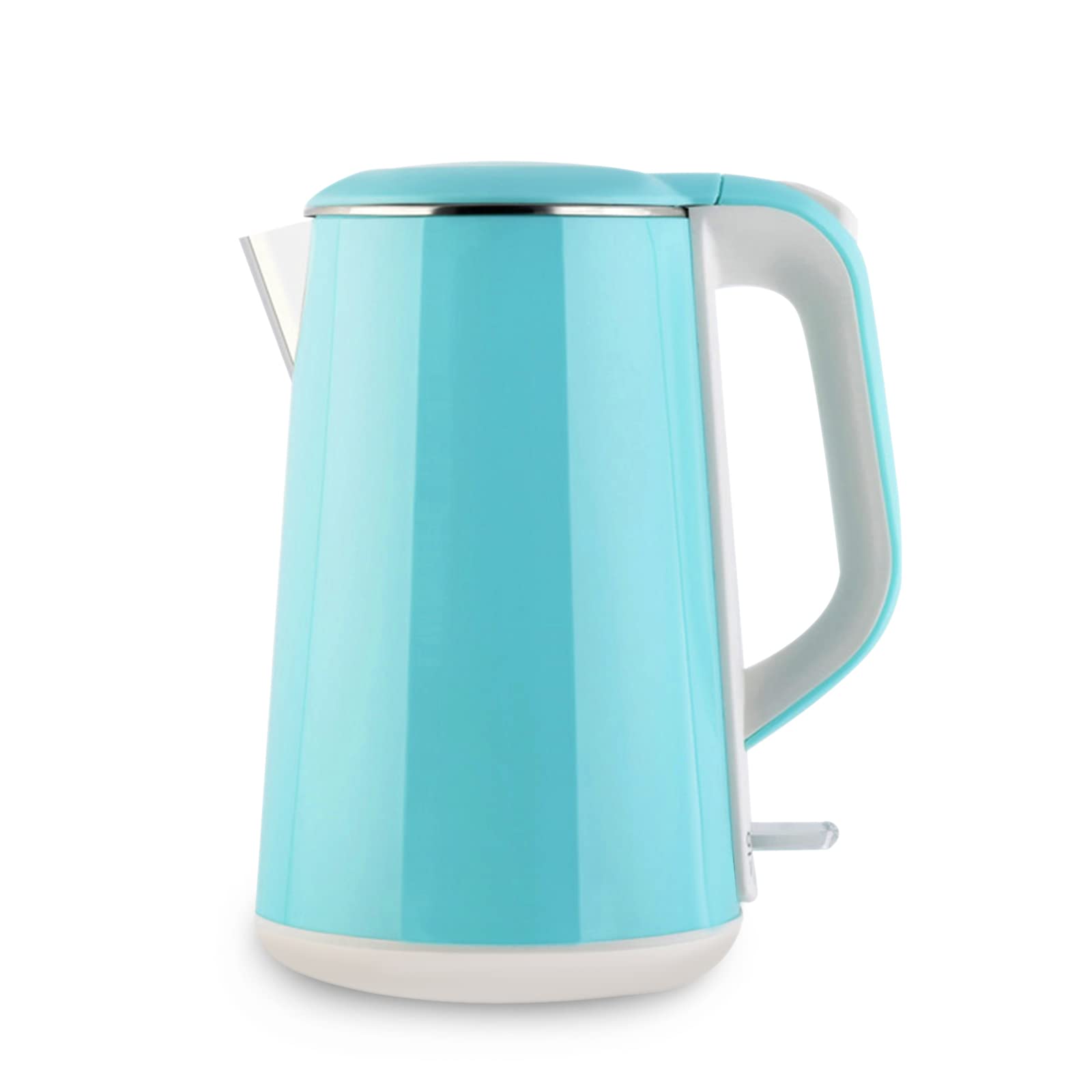 Chauffage à ébullition rapide avec cette bouilloire 1500W en inox 304 munie d'un arrêt automatique