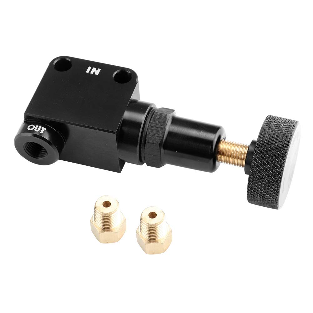 Regolatore di pressione della valvola di proporzione freno universale Valvola rettifica regolabile Valvola ad alte prestazioni Bias freno Regolamento per auto Drifting Track
