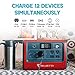 BLUETTI Portable Power Station EB70S 800W (Peak 1400W) Solar Generator 716Wh Backup LiFePo4 Battery Pack with 4 110V AC Outlets, Widely Use for Camping Outdoor RV Power Outage Home Off-grid