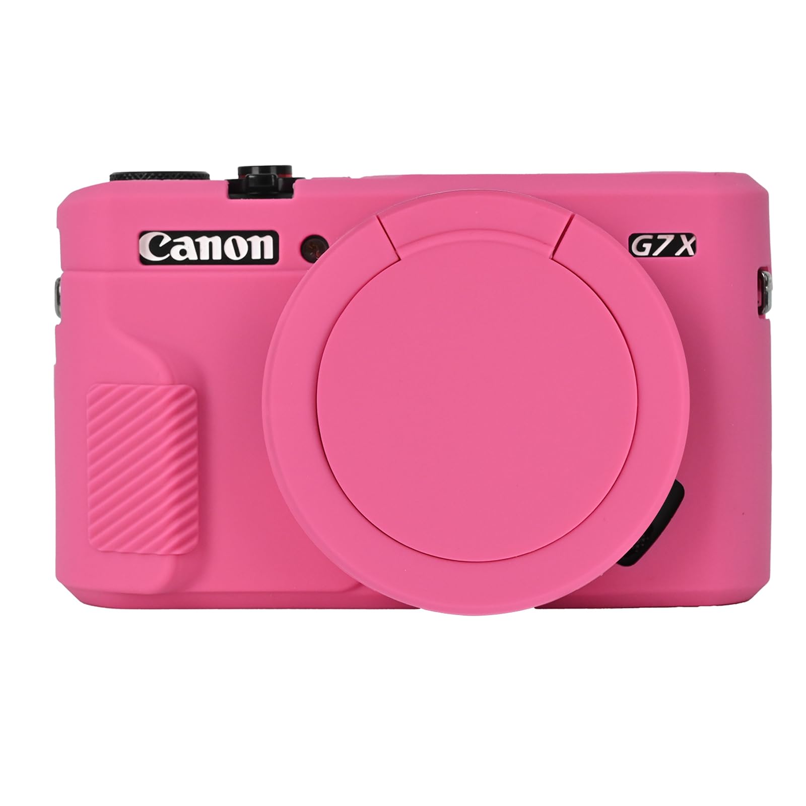G7X Mark II Case, Protective Case for Canon Powershot G7X Mark II Digital Camera, Removable Lens Cover Silicone Sleeve Soft Camera Cover Rubber