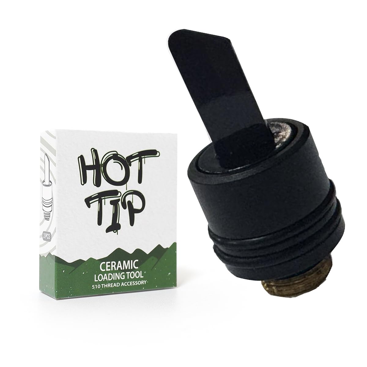 Ceramic Heating Head Heating Multi-Tool for Slicing Wax or Viscous Oil etc, （All Black）