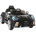 Best Choice Products 12V Kids Battery Powered Remote Control Electric RC Ride-On Car w/ 2 Speeds, LED Lights, MP3, AUX - Black