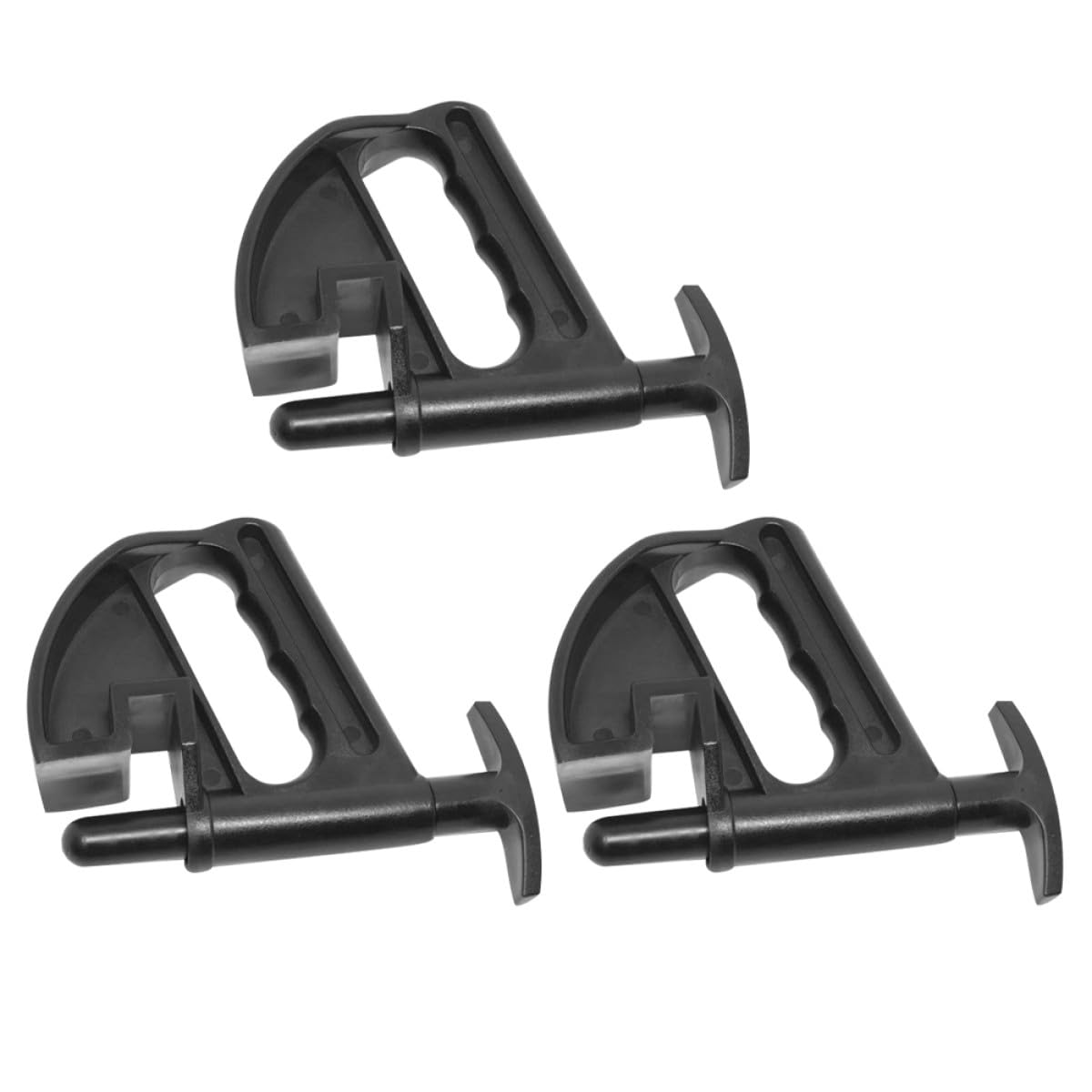 HANABASS Smontagomme Manuale Strumento Versatile Set 3 per Pneumatici Auto per in Plastica Nera Design Ergonomico per e Riparazione Gomme