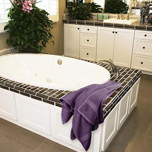 Utopia Towels - 4er-Pack Badetücher Set Premium 100% ringgesponnene Baumwolle 69 x 137 cm Handtücher, sehr saugfähig, weiches Gefühl Duschtücher (Grau)