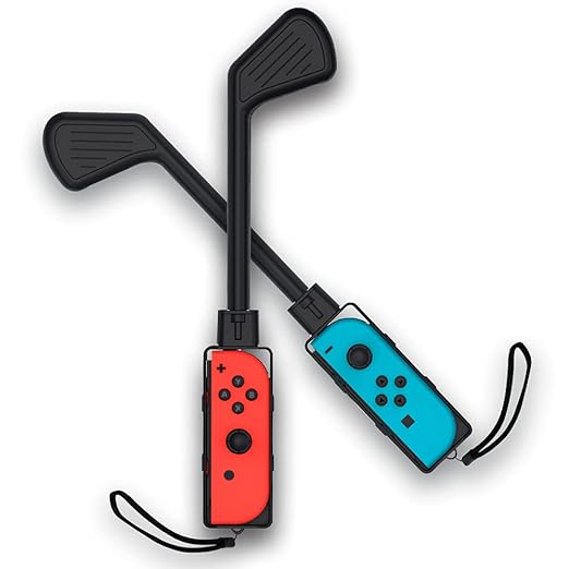 Gear.Club Unlimited 3: Nintendo Switch 2 First, Other Consoles Follow 10 51c46hjGXES. SX522 Golf Culb for Nintendo Switch Joy-Con Controller, Sports Game Accessories for Mario Golf-Super Rush(2 Pack) (Black, Nintendo Switch 1)