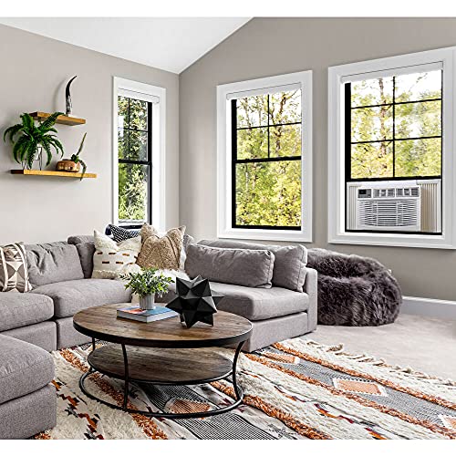 Arctic Wind 115V 10,000 Btu Window Air Conditioner And Dehumidifier For Small-Medium Rooms Up To 450 Sq.ft., Powerful Cooling Window Ac Unit With Remote Control, Timer And Adjustable Air Direction #TOP6