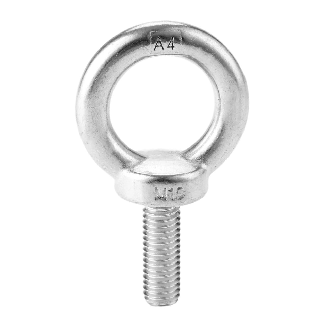 Śruby oczkowe 1 szt. M10*30mm 316 stal nierdzewna śruba oczkowa do podnoszenia śruba pierścieniowa nakrętka śrubowa z otworem przelotowym sprzęt do liny kablowej