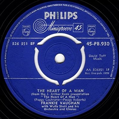 HEART OF A MAN 7 INCH (7" VINYL 45) UK PHILIPS 1959