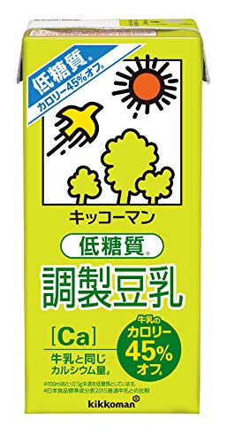 キッコーマン 低糖質調製豆乳 1000ml ×6本