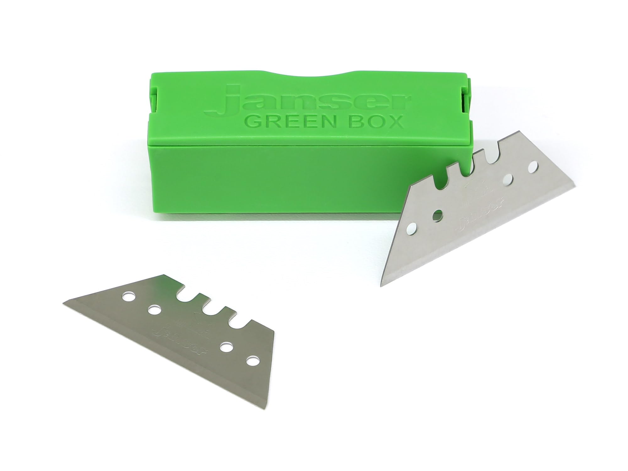 Profi Teppichmesser Janser Green Knife inkl. 20 Trapezklingen