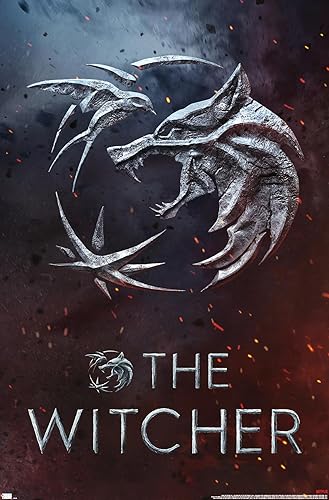Netflix The Witcher: Season 3 - Medallion One Sheet Wall Poster, 19L' x 13W', Premium Unframed Version
