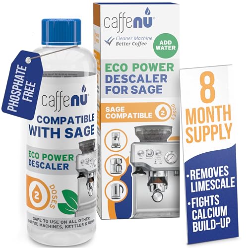 Caffenu Sage & Breville Compatible Descaler - 200ml Coffee Machine Descaler