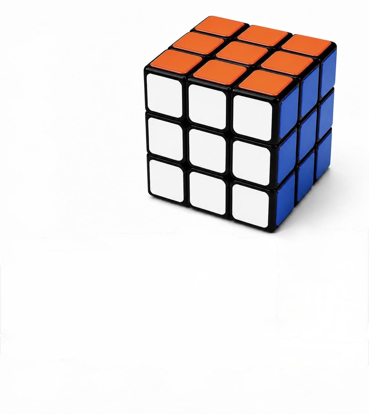 Magic Cube 3x3, Smooth Rotation, Durable ABS Material, Brain Training Puzzle, for Kids and Adults, Ages 6+