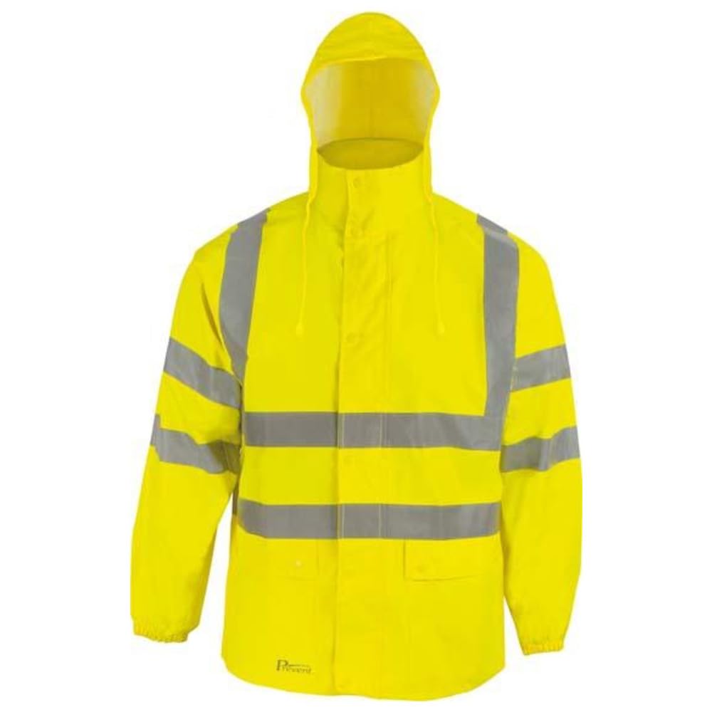 Prevent® Warnschutz-Regenjacke Warngelb Größe S