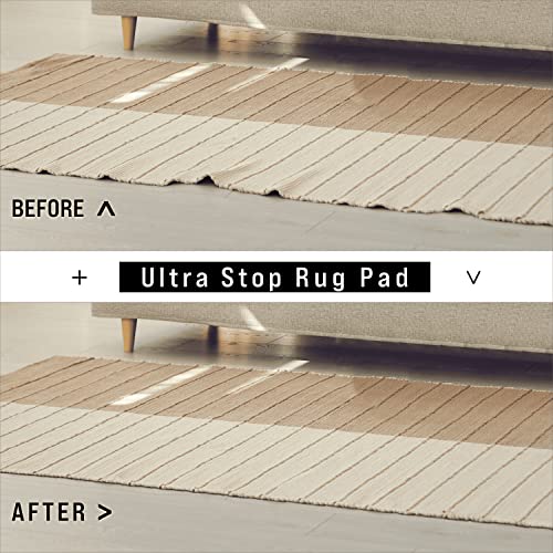 Grip-It Ultra Stop Low-Profile Non-Slip Rug Pad For Area Rugs And Runner Rugs, Rug Gripper For Hardwood Floors 5 X 7 Ft #TOP3