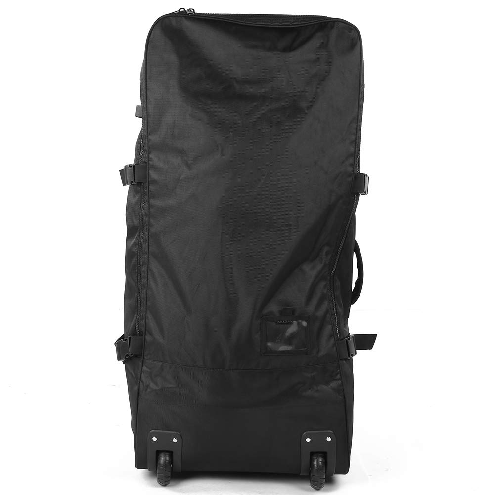 Entatial Bolsa de tabla de surf de poliéster, paquete de patinaje sobre ruedas, bolsa de rodillos, accesorio de tabla de surf de patinaje para saco de kayak